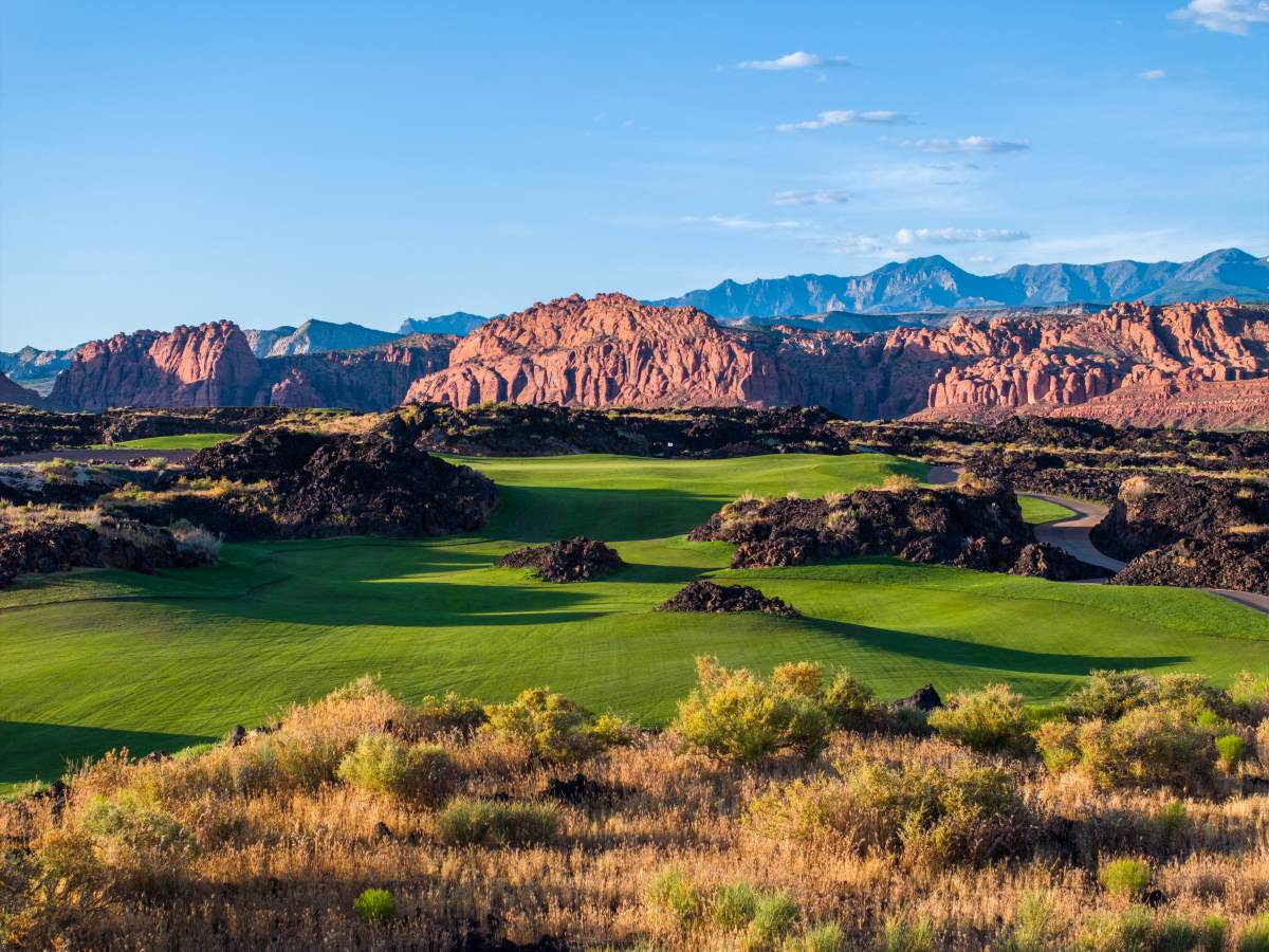 The 10 BEST Public Golf Courses In St George Utah   Black Desert Golf Course 5th St George Utah Photo Credit Black Desert Resort Brian Oar Photography 